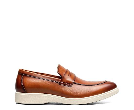 MENS SPENCER MOC TOE PENNY LOAFER