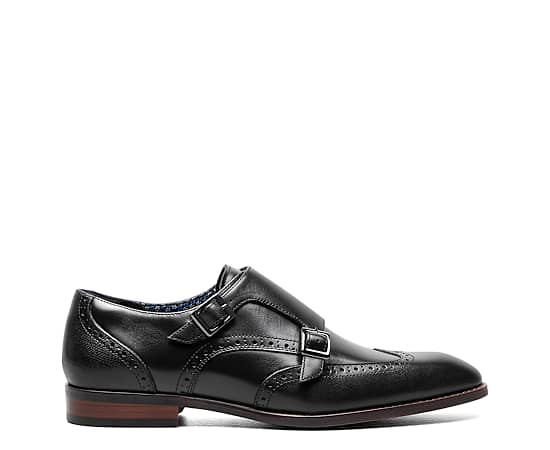 MENS KARSON WINGTIP DOUBLE MONK STRAP OXFORD