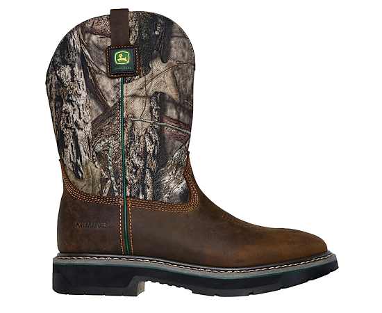MENS SKECHERS X JOHN DEERE MOSS BURROW WATERPROOF BOOT