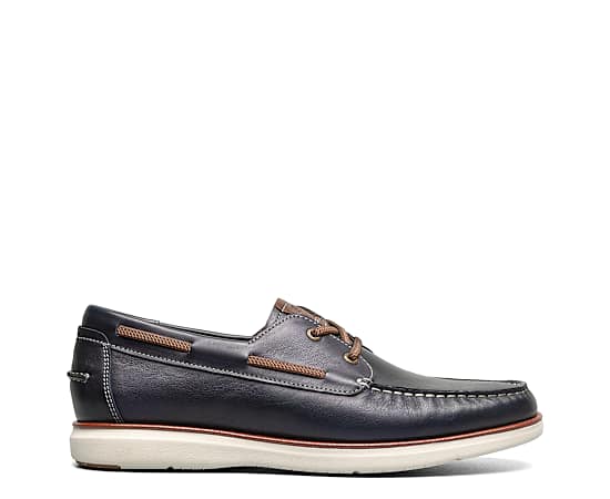 MENS TROPICS ELASTIC LACE MOC TOE BOAT SHOE