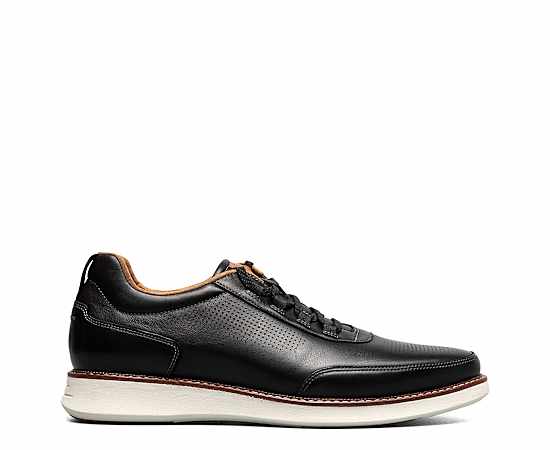 Florsheim Men's Launch Elastic Lace Slip On Sneaker - Black multi