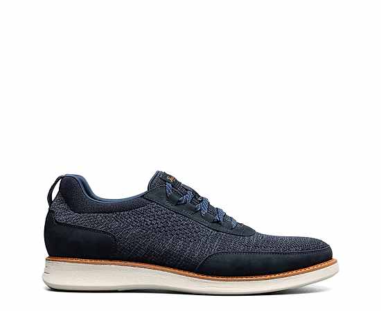 MENS LAUNCH KNIT ELASTIC LACE MOC TOE SLIP ON SNEAKER