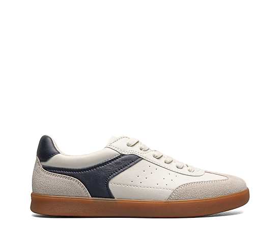 Florsheim Men's Pace Round Toe Lace Up Sneakers - Bone multi