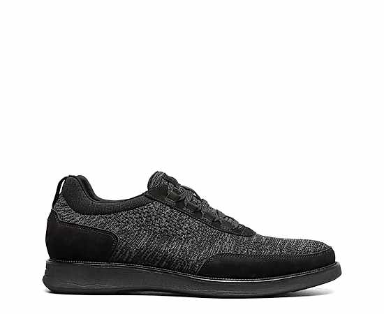 MENS LAUNCH KNIT ELASTIC LACE MOC TOE SLIP ON SNEAKER