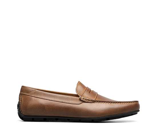 FLORSHEIM-MENS MOTOR SMOOTH MOC TOE PENNY LOAFER