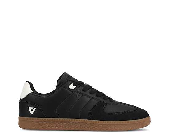 VANCE CO-MENS PELE T-TOE LOW TOP COURT SNEAKER