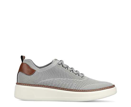 Vance Co. Men's Norris Comfort Casual Knit Sneakers - Grey
