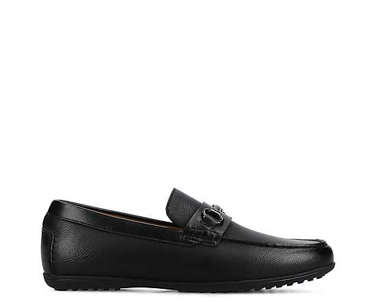 Vance Co Charles Mens Moc Closed Toe Loafers, 12 Medium, Black