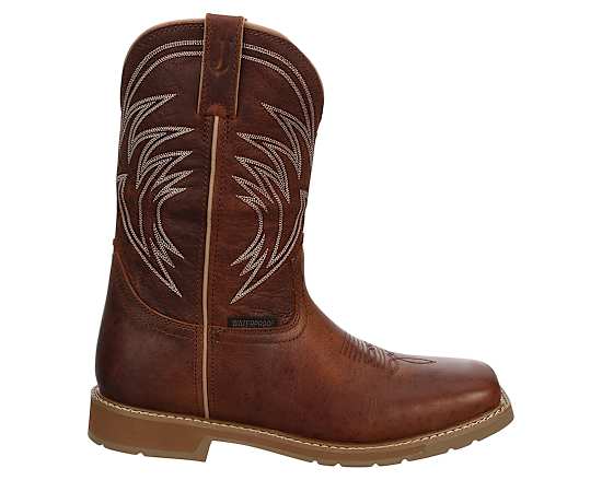 MENS STAMPEDE SOFT TOE WESTERN BOOT