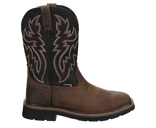 MENS RANCHER STEEL TOE WORK BOOT
