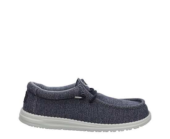 MENS WALLY STRETCH JERSEY SLIP ON SNEAKER