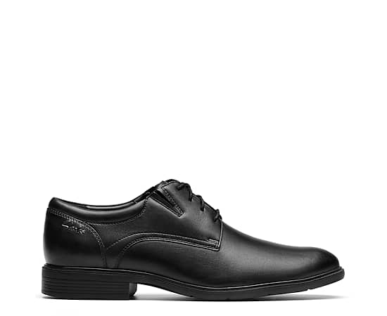 CLARKS-MENS STEADWELL PLAIN TOE OXFORD