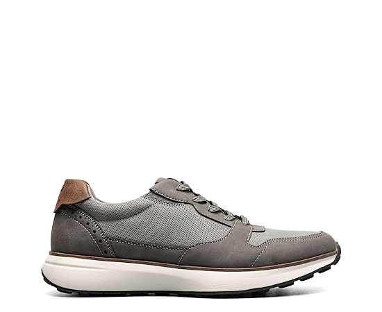 Nunn Bush Men's Swift Moc Toe Sneakers Gray - Size: 9 D-Width