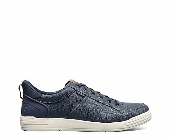 Nunn Bush Shoes KORE City Walk EZ Lace To Toe Oxford Navy Multi Size 14