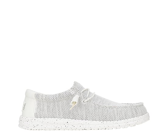 HEYDUDE-MENS WALLY STRETCH SOX SLIP ON SNEAKER