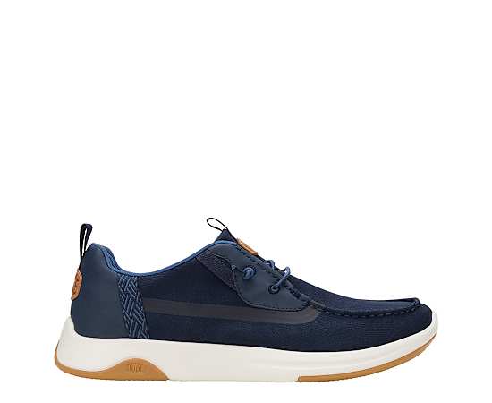 HEYDUDE | Men's Sneakers | Wally Drift Mesh - Navy Blazer/White | Size 9