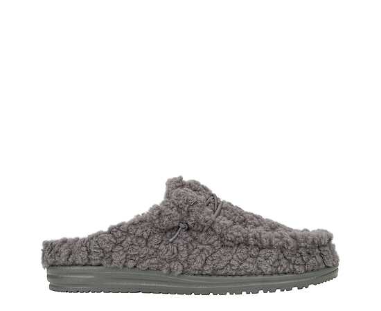 Hey Dude Men's Wally Slipper, Size 7, Granite Grey