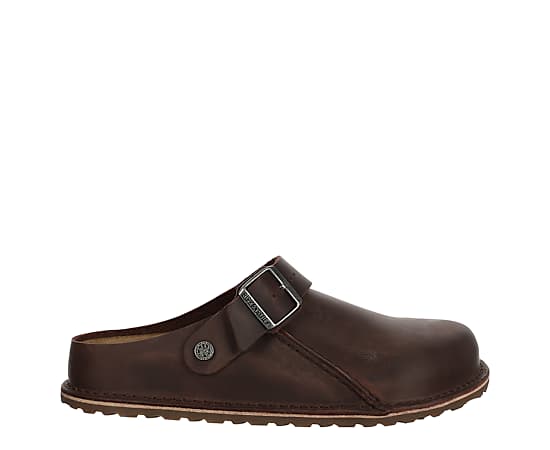 BIRKENSTOCK-MENS LUTRY OILED LEATHER CLOG