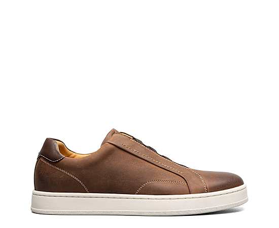 FLORSHEIM-MENS MONOPOLI ELASTIC LACE TO TOE SNEAKER