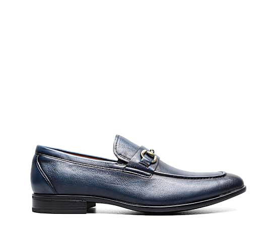 Florsheim Men's Zaffiro Moc Toe Bit Loafers II Navy - Size: 10 D-Width
