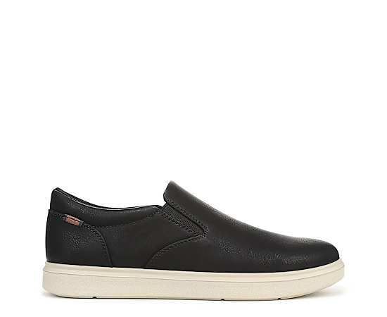 Dr. Scholl's Men's City Cloud Slip On Shoes Black Faux Leather DRSCH 13.0 M