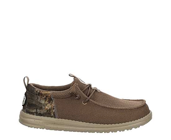 HEYDUDE-MENS WALLY FUNK MOSSY OAK COUNTRY ROOTS SLIP ON SNEAKER