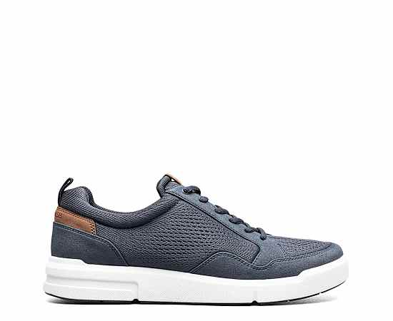Nunn Bush Men's KORE City Rally Mesh Moc Toe Sneakers Navy Multi - Size: 11 D-Width