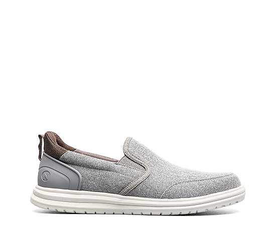 NUNN BUSH-MENS BREW CITY CANVAS EZ HANDS FREE MOC TOE SNEAKER
