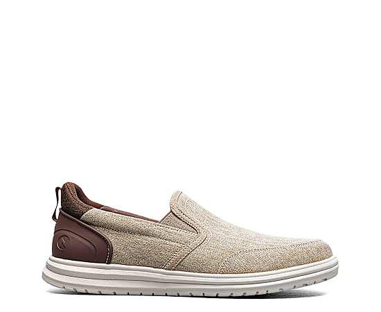 NUNN BUSH-MENS BREW CITY CANVAS EZ HANDS FREE MOC TOE SNEAKER