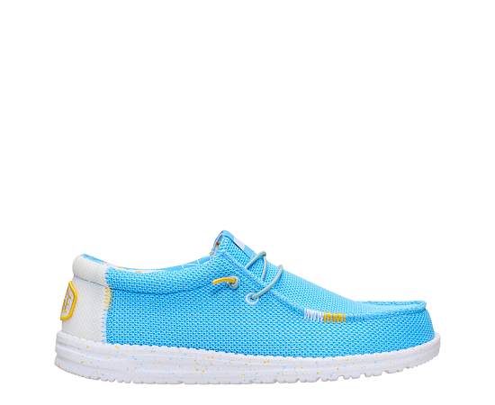 HEYDUDE | Men's Casual | Wally Argentina - Blue/Multi | Size 12
