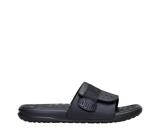HEYDUDE-MENS WAVE ALT SLIDE SANDAL