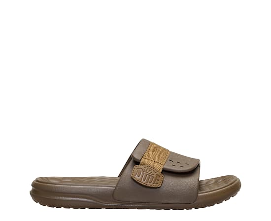 HEYDUDE-MENS WAVE ALT SLIDE SANDAL