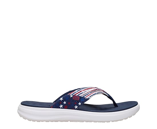 HEYDUDE-MENS FINN AMERICANA FLIP FLOP SANDAL