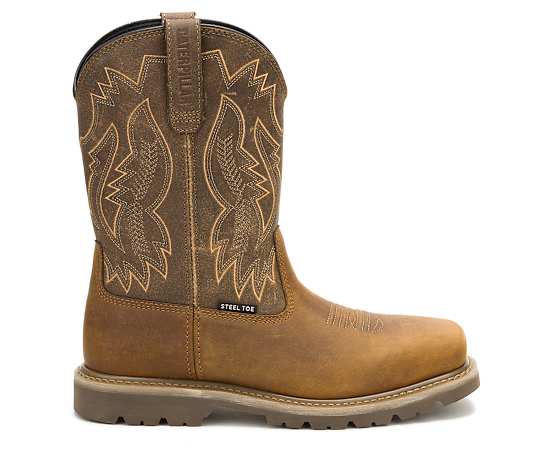 CATERPILLAR-MENS COLORADO FRONTIER STEEL TOE WORK BOOT