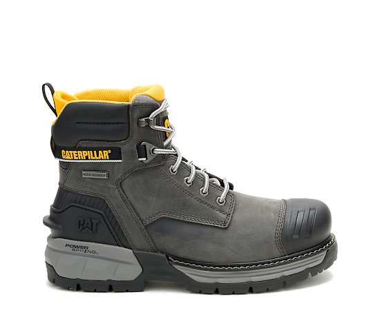 CATERPILLAR-MENS EXCAVATOR POWER SPRING SOFT TOE 6" WATERPROOF WORK
