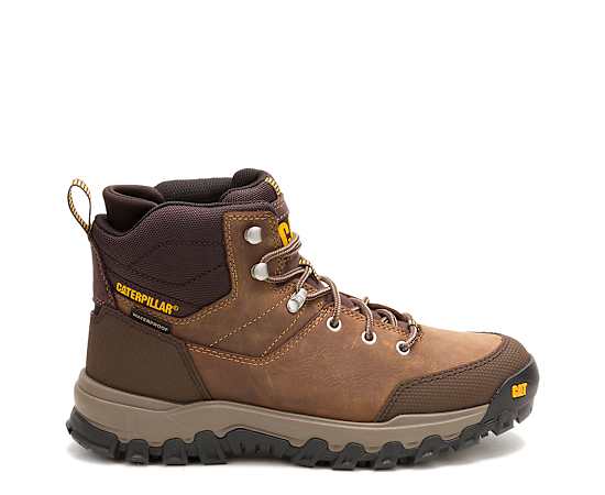 CATERPILLAR-MENS THRESHOLD REBOUND WATERPROOF SOFT TOE WORK BOOT