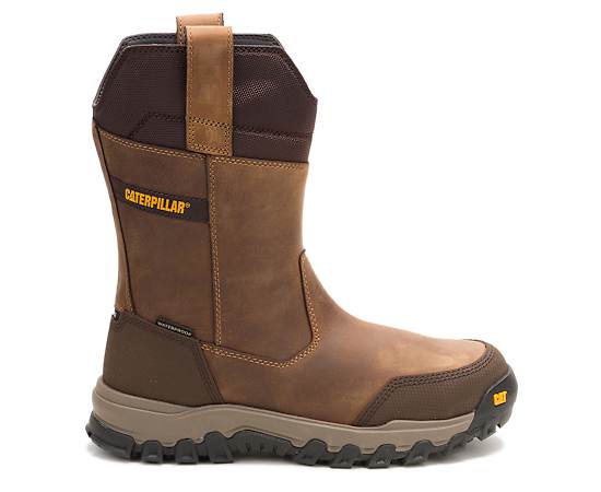 CATERPILLAR-MENS THRESHOLD REBOUND PULL ON ST WORK BOOT