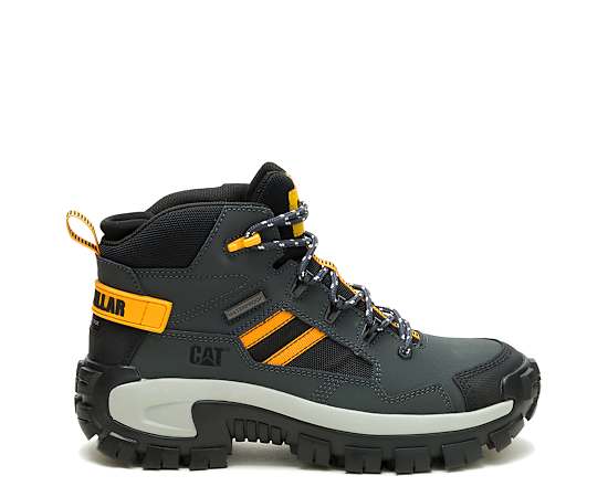 CATERPILLAR-MENS INVADER MID VENT WATERPROOF COMPOSITE WORK BOOT