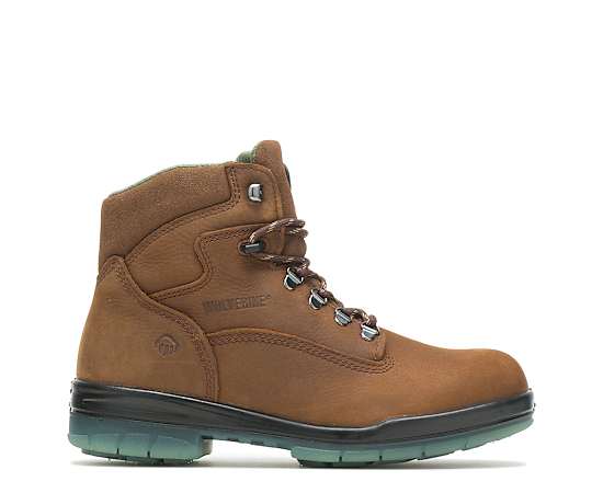 WOLVERINE-MENS I-90 DURASHOCKS PLAIN TOE WP INSULATED WORK BOOT