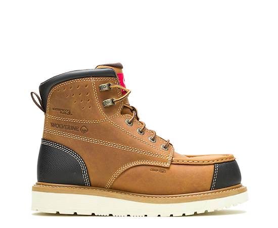 WOLVERINE-MENS LOADER II FT HYPERREST 6" CARBONMAX WORK BOOT