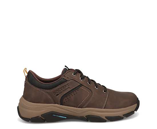 Dockers® Rockwell Men's Lace-Up Casual Sneakers, Size: 9.5, Dark Brown