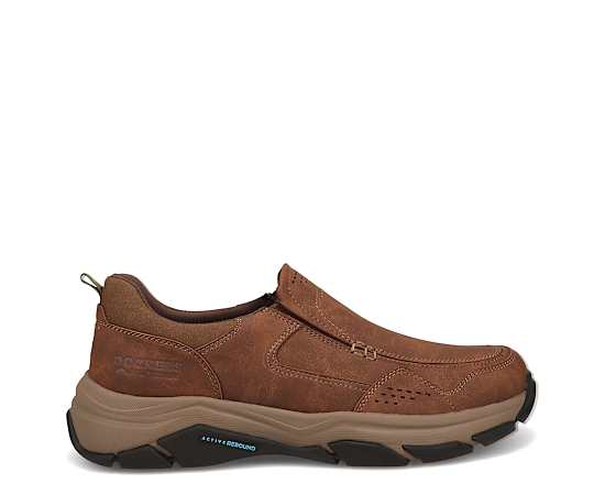 Dockers Rawlins Loafer Mens Round Closed Toe Loafers, 7 Medium, Brown