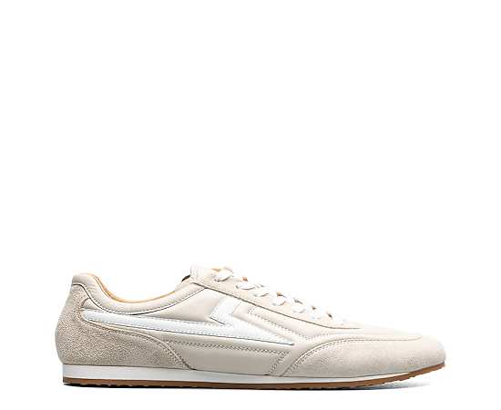 Stacy Adams Men's Action 150 Sporty Lace-Up Sneakers - Cream