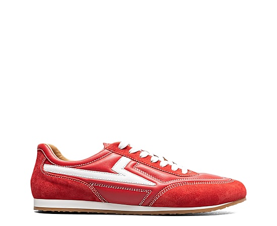 Stacy Adams Men's Action 150 Sporty Lace-Up Sneakers - Red