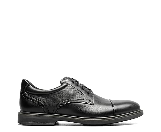 FLORSHEIM-MENS HIGHRISE CAP TOE HANDS FREE OXFORD