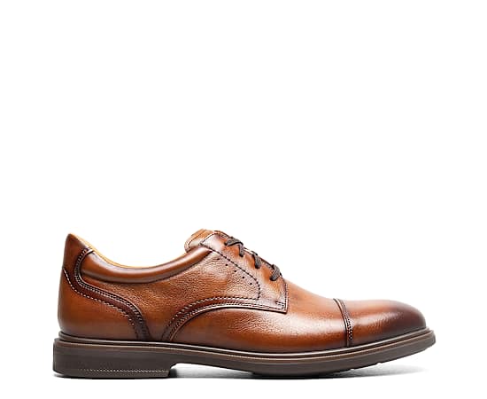 FLORSHEIM-MENS HIGHRISE CAP TOE HANDS FREE OXFORD