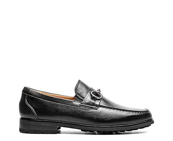 Florsheim Men's Hawthorne Moc Toe Bit Loafer Black - Size: 11 D-Width