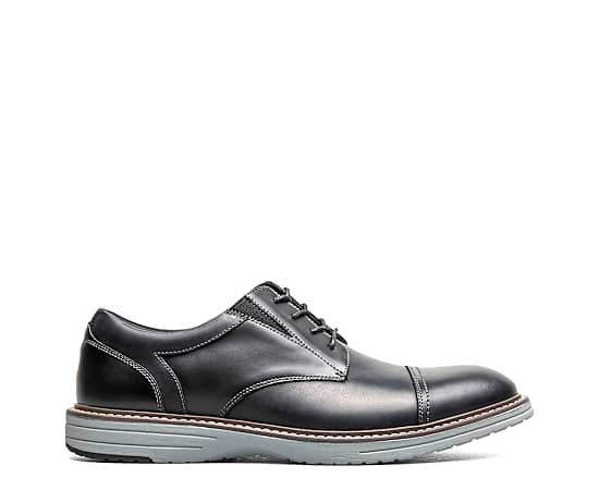 Nunn Bush Griff Cap Toe Oxford Mens Cap Oxford Shoes, 11 Medium, Black