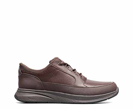 Nunn Bush Men's Kore Taz Easy Hands Free Moc-Toe Oxfords - Brown Tumbled