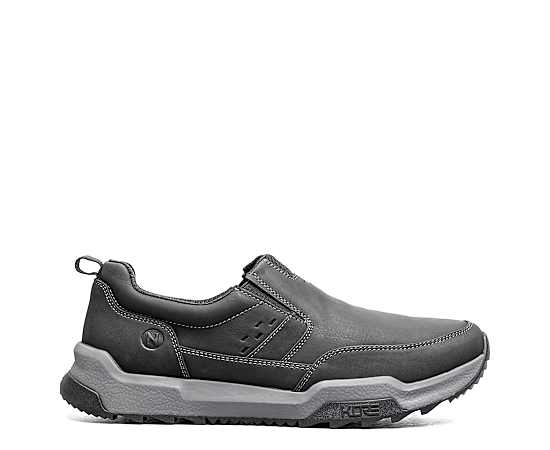 Nunn Bush Kore Cliffside Moc Toe Slip On Mens Moc Slip-On Shoe, 7 Medium, Black